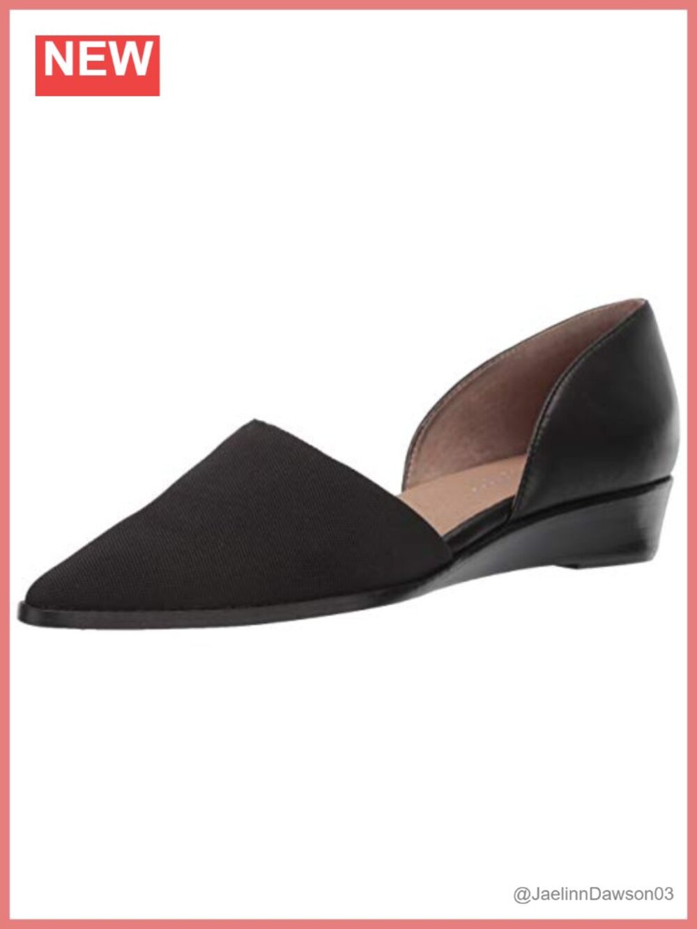 Women's Cage Loafer Flat Leather Comfort Arch Support Pointed Toe